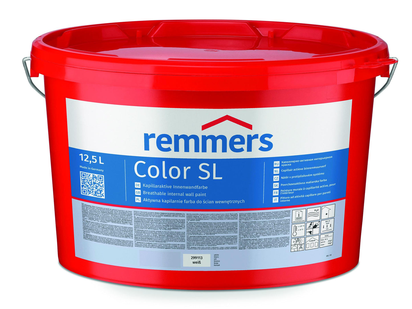 Remmers Color SL barva na vnitřní stěny, 12,5 l