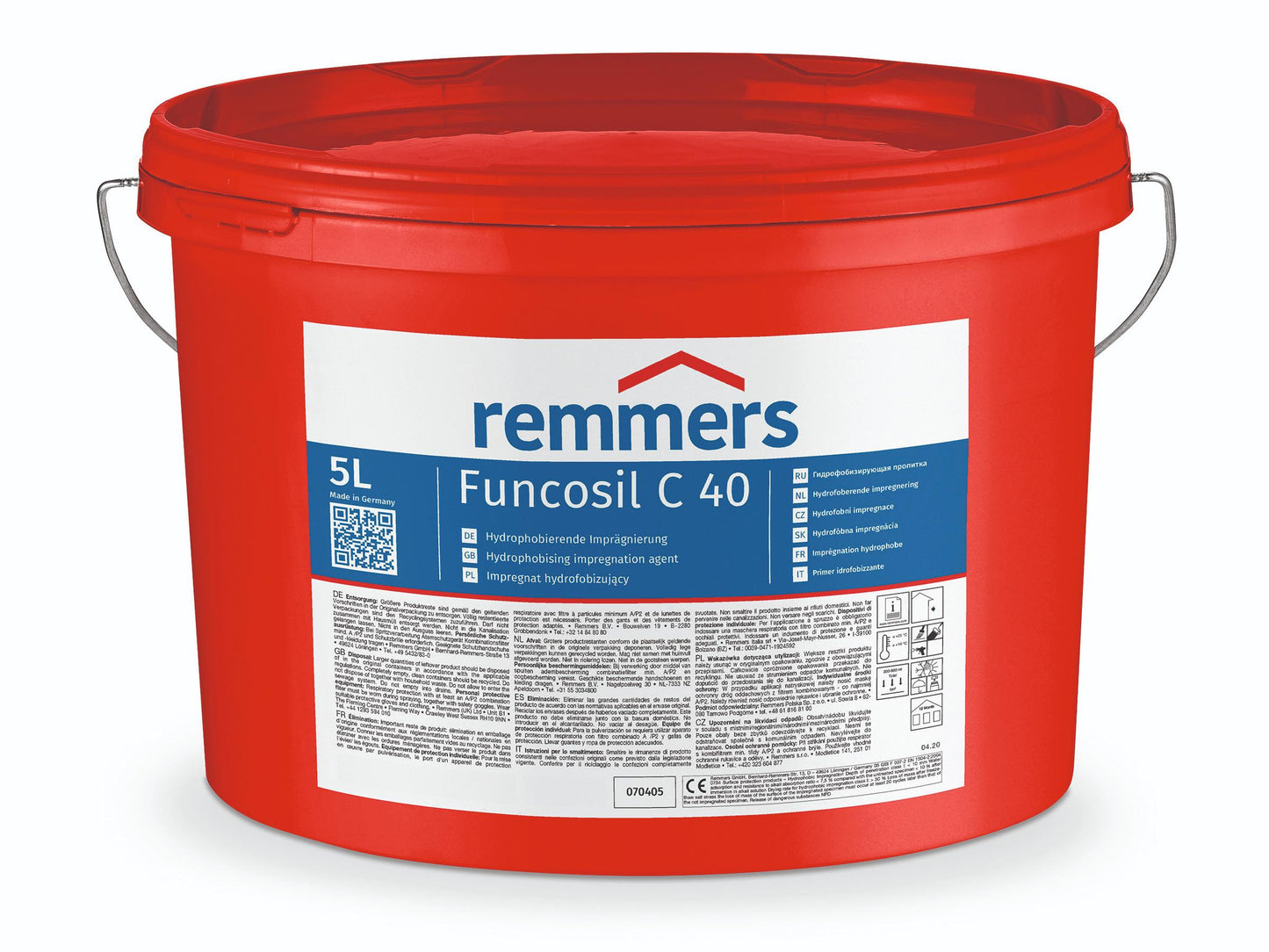 Remmers Funcosil C 40 hydrofobní impregnace, 5 l