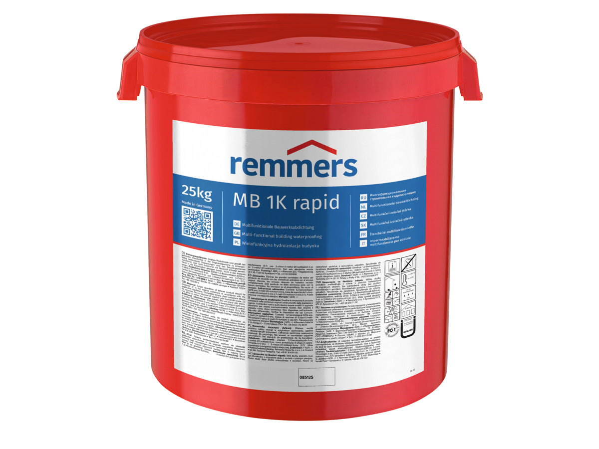 Remmers MB 1K rapid multifunkční hydroizolační stěrka (1K), 25 kg