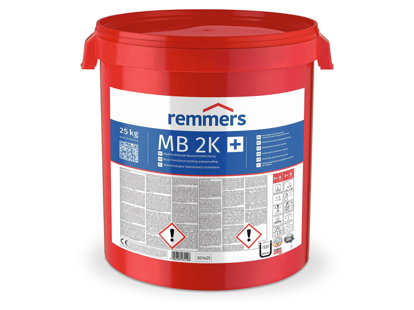 Remmers MB 2K multifunkční hydroizolační stěrka, 25 kg, balení "3+3"