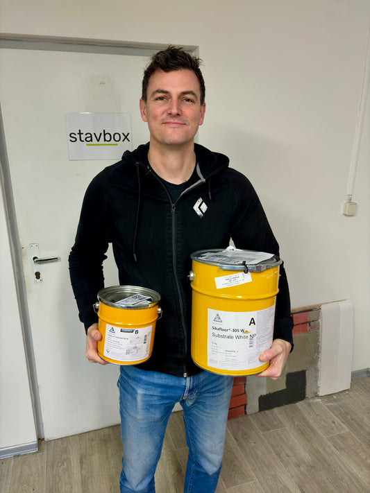 SikaFloor 305 W před výdejem zákazníkovi