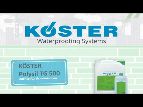Köster aplikační video: Polysil TG 500 penetrace