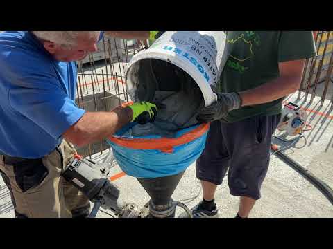 Köster NB 4000 tekutá hydroizolace - aplikační video - Izolace přesahu armatury