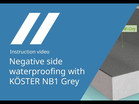 Köster aplikační video: NB 1 Grey