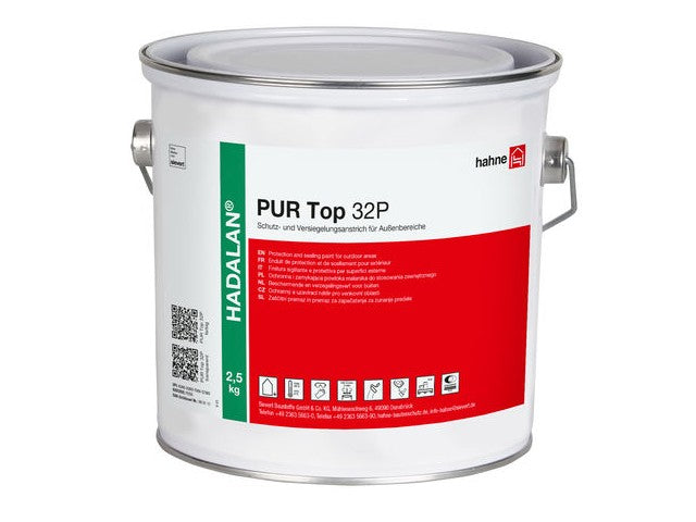 Hahne HADALAN PUR Top 32P ochranný a uzavírací nátěr, 2,5 kg