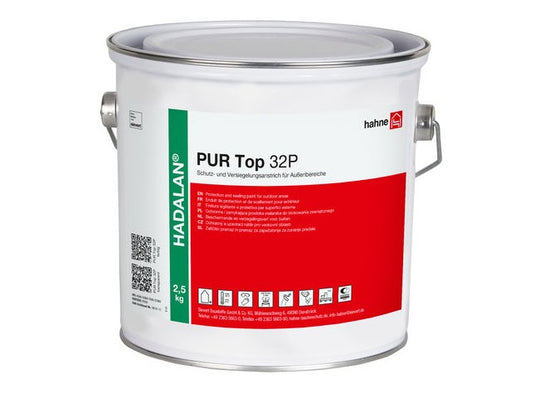 Hahne HADALAN PUR Top 32P ochranný a uzavírací nátěr, 2,5 kg