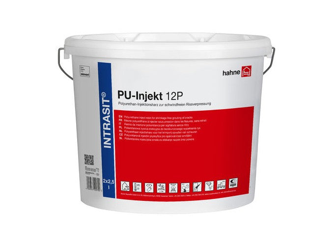 Hahne INTRASIT PU-Injekt 12P polyuretanová injektážní pryskyřice, 5 l