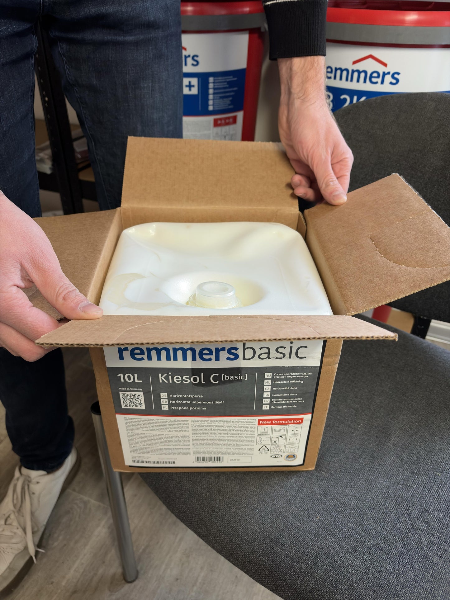 Injektážní krém Kiesol C v praktickém balení