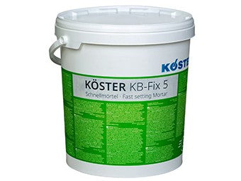 Köster KB-Fix 5 vodotěsná rychle vytvrzující malta, 15 kg