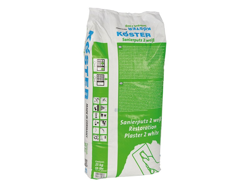 Köster Restoration Plaster White · 25 kg · bílý