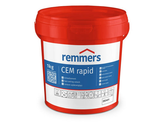 Remmers CEM Rapid rychle tuhnoucí cement, 1 kg