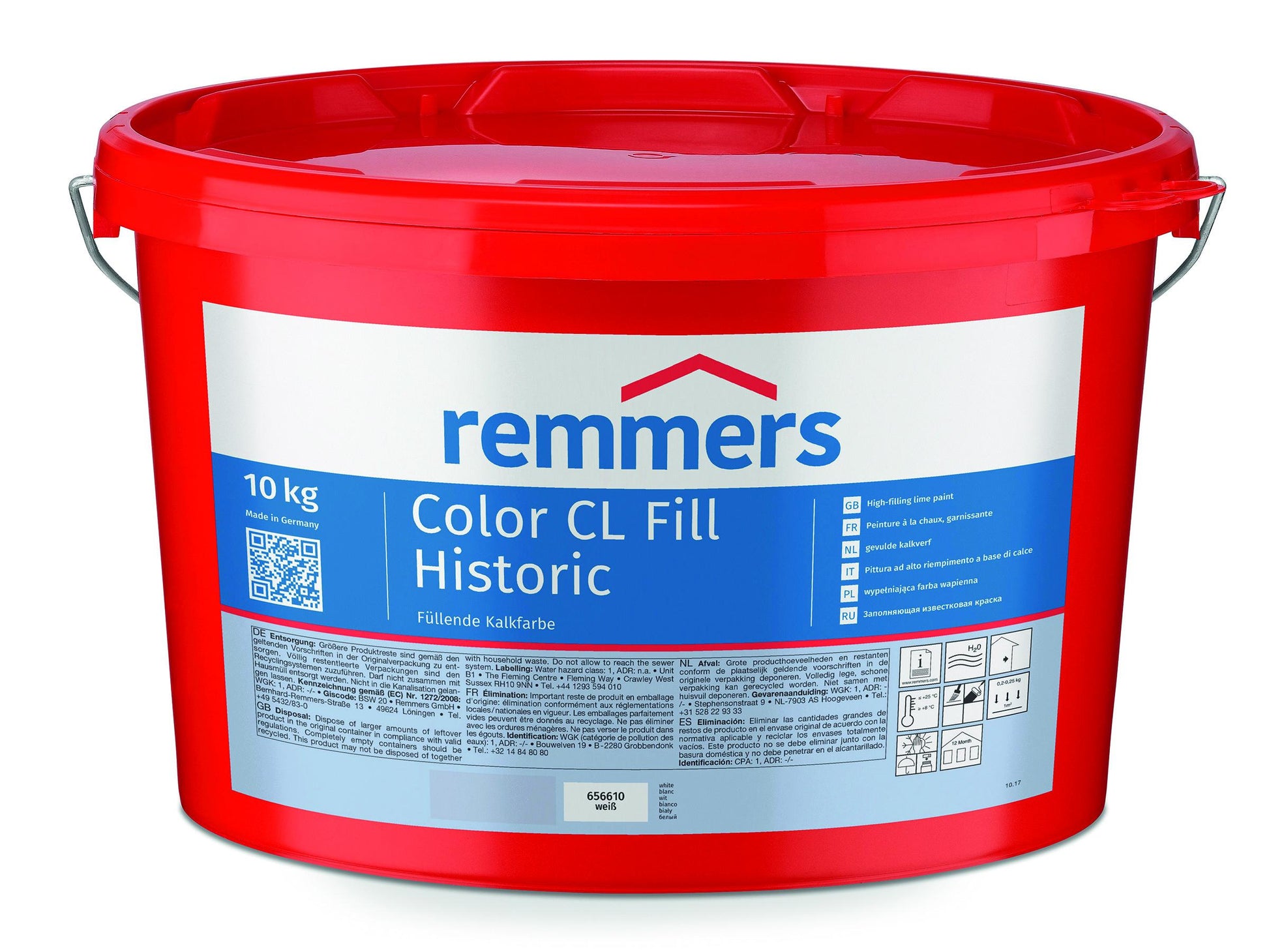 Remmers Color CL Fill Historic výplňová barva pro historické fasády, 10 kg