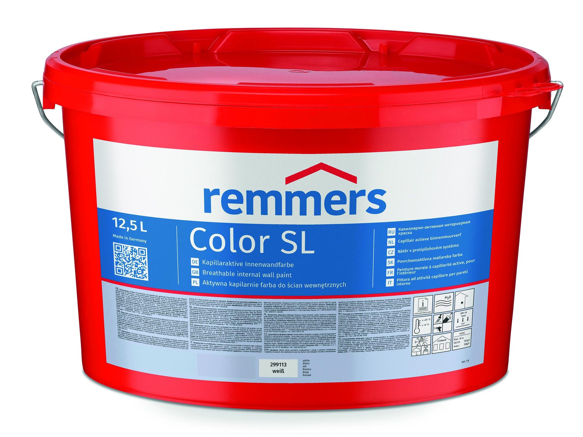 Remmers Color SL barva na vnitřní stěny, 12,5 l