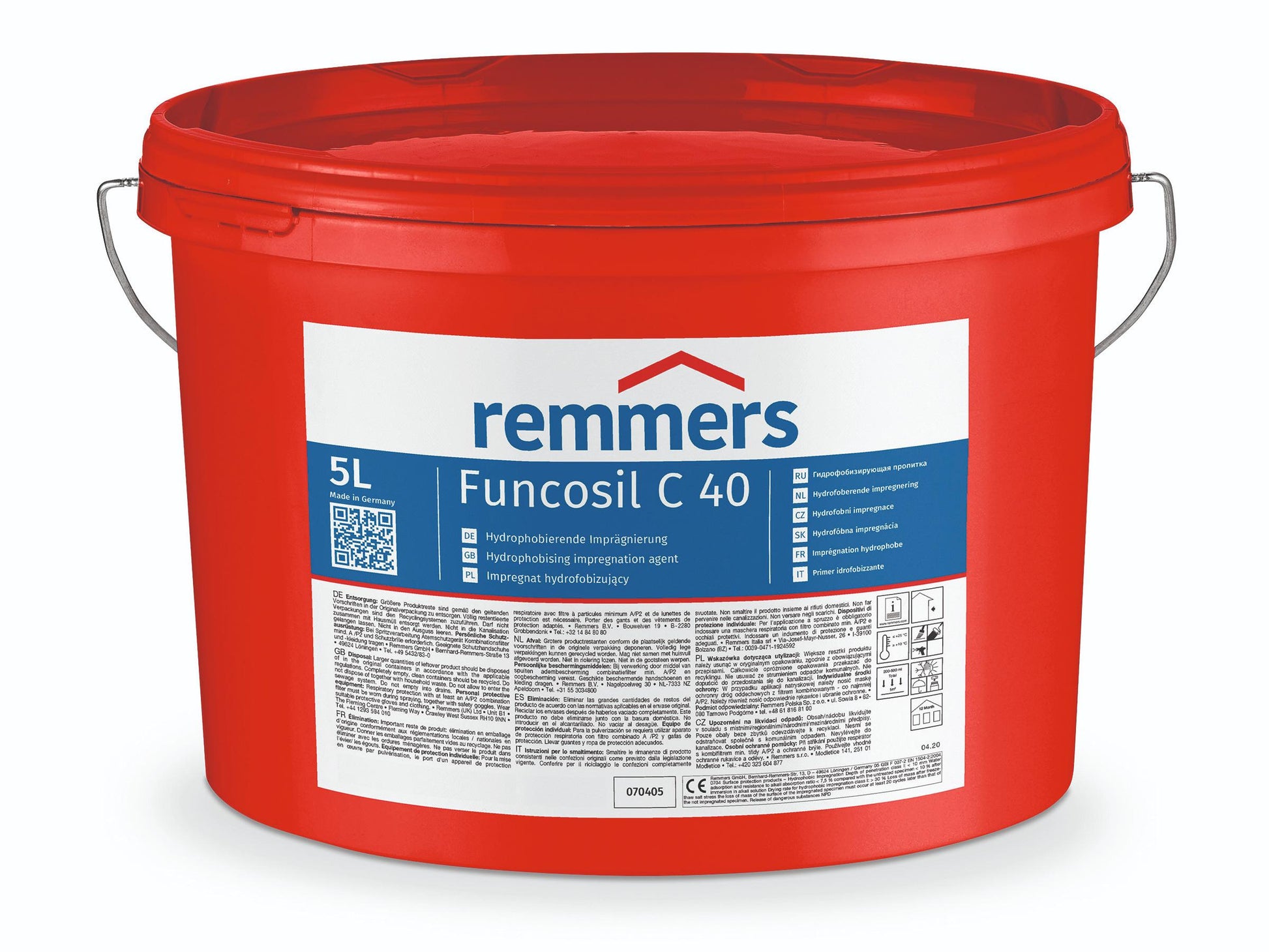 Remmers Funcosil C 40 hydrofobní impregnace, 5 l