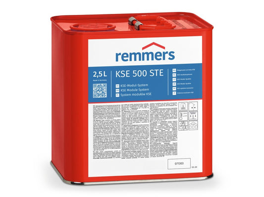Remmers KSE 500 STE elastifikovaný zpevňovač kamene, 2,5 l