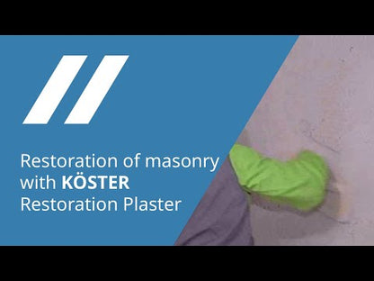 Köster Restoration Plaster White/Light · 20 kg · bílý